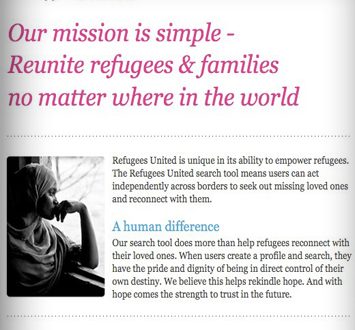 Refugees United: empowering refugees to trace loved ones through mobile tools