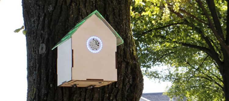 TreeWiFi: Smart birdhouses that gives free WiFi when the air is clean
